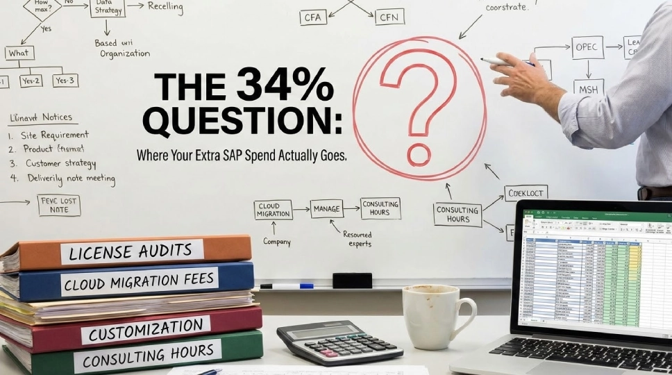 The 34% Question: Where Your Extra SAP Spend Actually Goes