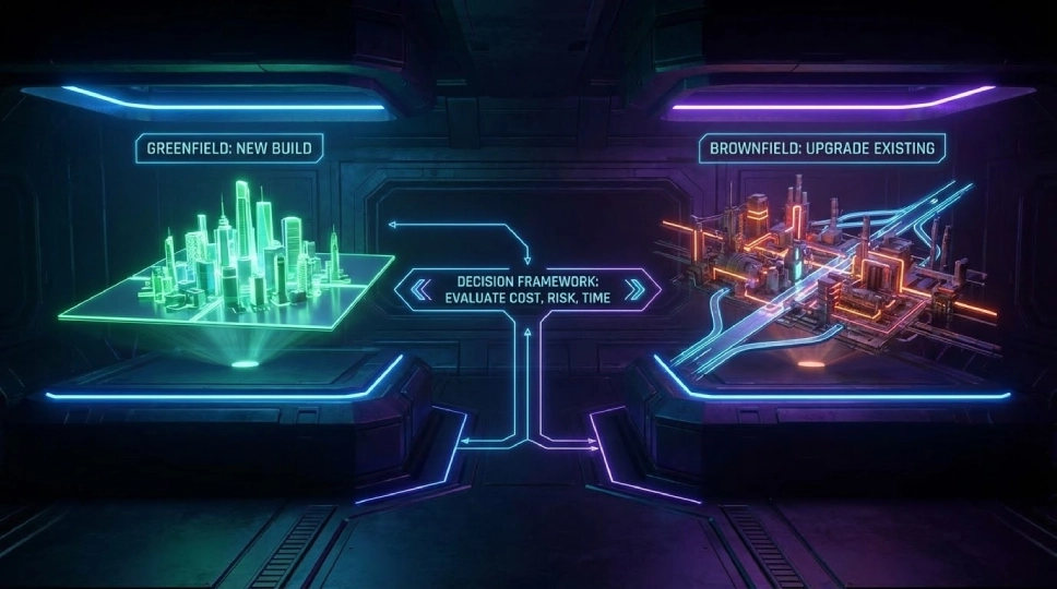 Understanding Greenfield and Brownfield in Simple Terms