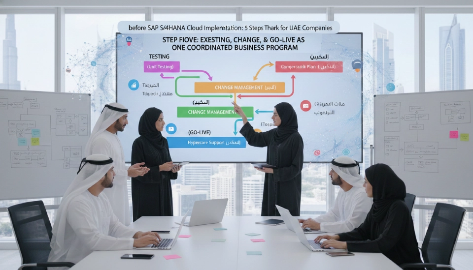 Step Five: Execute Testing, Change, and Go-Live as One Coordinated Business Program