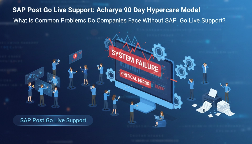 What Common Problems Do Companies Face Without SAP Post Go Live Support?