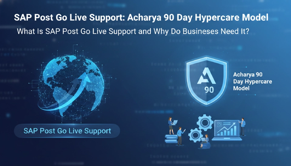What Is SAP Post Go Live Support and Why Do Businesses Need It?