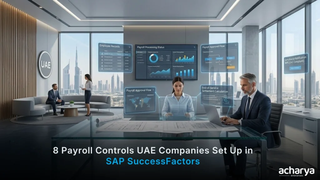 8 Payroll Controls UAE Companies Set Up in SAP SuccessFactors