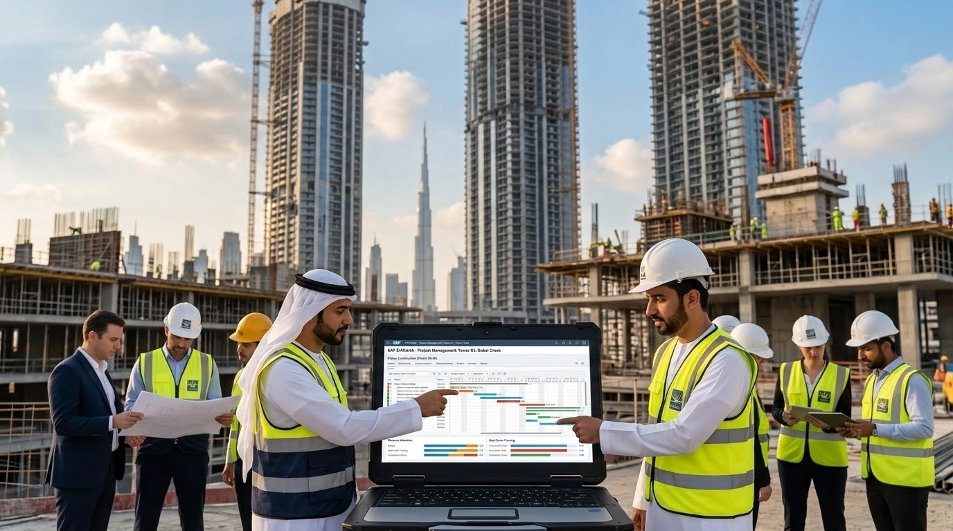 How Do UAE Property Developers Use SAP to Manage Tower Projects?