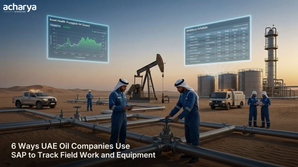 6 Ways UAE Oil Companies Use SAP to Track Field Work and Equipment