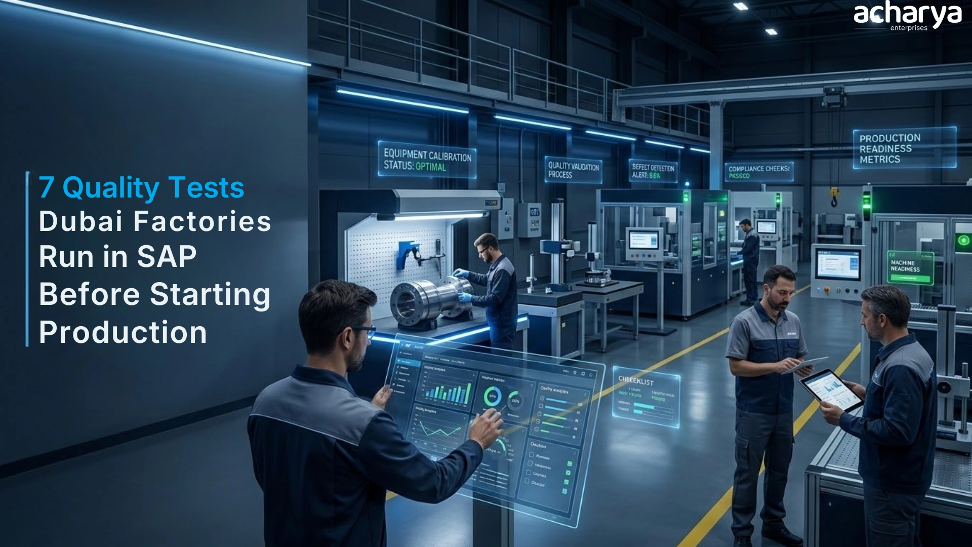 7 Quality Tests Dubai Factories Run in SAP Before Starting Production