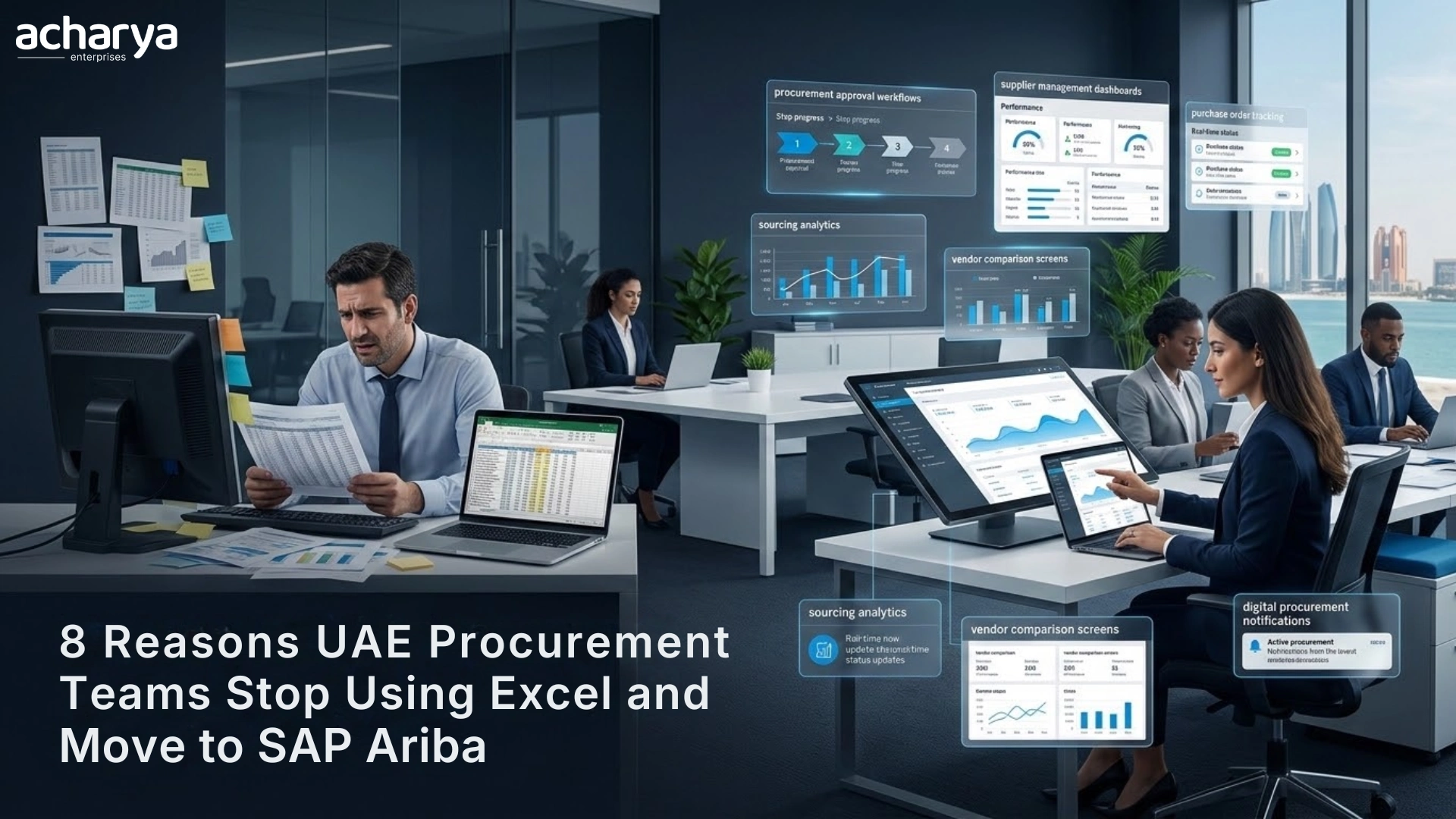 8 Reasons UAE Procurement Teams Stop Using Excel and Move to SAP Ariba