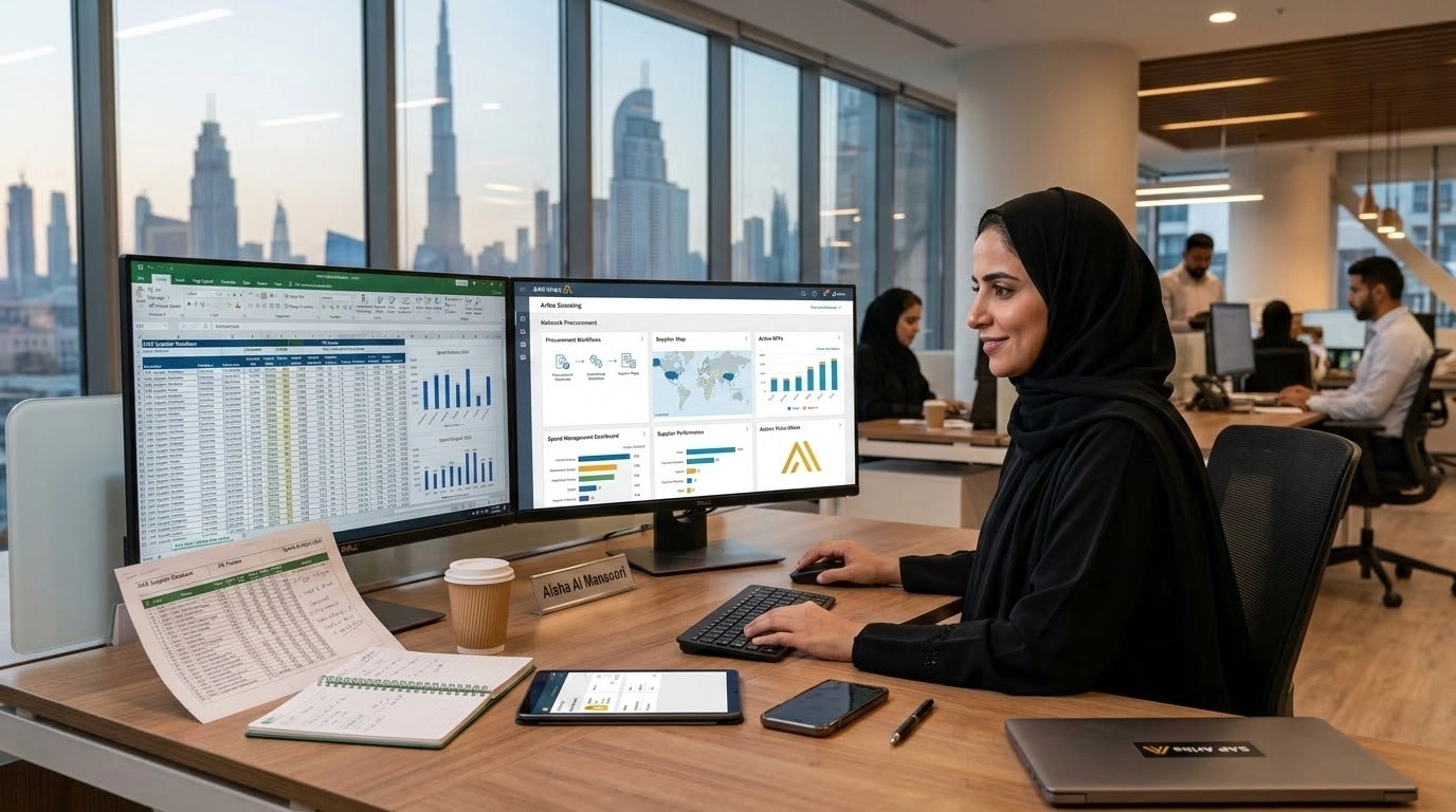 Why Do UAE Procurement Teams Stop Using Excel and Move to SAP Ariba?